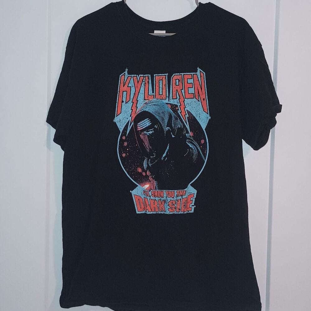Kylo Ren Star Wars Graphic T-Shirt - Mens Large (L) - The Force Awakens x Disney